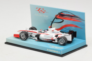 Super Aguri SA05 Honda #22 T. Sato 1st GP Bahrain 2006 Minichamps 1:43 518064322 Метал — снимка 3 от 5