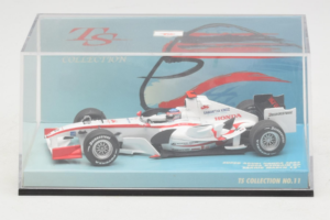 Super Aguri SA05 Honda #22 T. Sato 1st GP Bahrain 2006 Minichamps 1:43 518064322 Метал — снимка 4 от 5