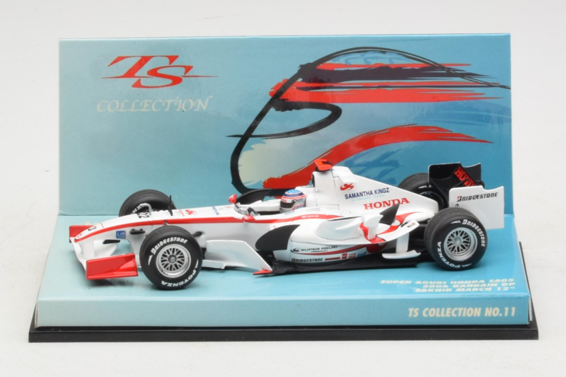 Super Aguri SA05 Honda #22 T. Sato 1st GP Bahrain 2006 Minichamps 1:43 518064322 Метал