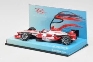 Super Aguri Honda SA07 #22 T. Sato Race Car 2007 Minichamps 1:43 518074322 Метал — снимка 3 от 5