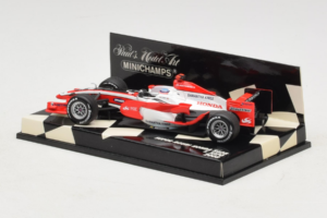 Super Aguri SA08 Honda #18 T. Sato F1 2008 Minichamps 1:43 400080018 Метал — снимка 3 от 5