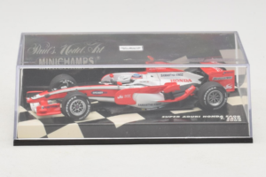 Super Aguri SA08 Honda #18 T. Sato F1 2008 Minichamps 1:43 400080018 Метал — снимка 4 от 5