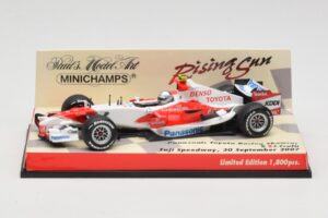 Toyota TF107 #12 J. Trulli Showcar 2007 Minichamps 1:43 403070082 Метал