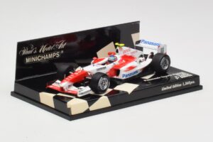 Toyota TF104 Panasonic Racing #0 R. Zonta 3rd Driver 2004 Minichamps 1:43 400040038 Метал — снимка 2 от 5