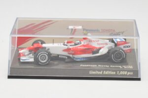 Toyota TF108 Showcar J. Trulli 2008 Minichamps 1:43 AM601297 Метал — снимка 5 от 5