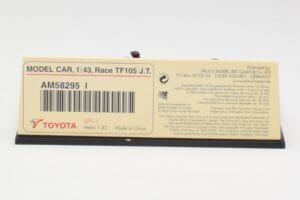 Toyota TF105 #16 J. Trulli F1 2005 Minichamps 1:43 AM58295 Метал — снимка 5 от 5