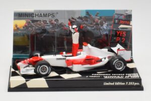 Toyota TF105 #16 J. Trulli Malaysia GP Podium 2005 Minichamps 1:43 400050116 Метал