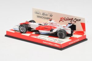 Toyota TF107 #12 J. Trulli F1 2007 Minichamps 1:43 403080081 Метал — снимка 3 от 5