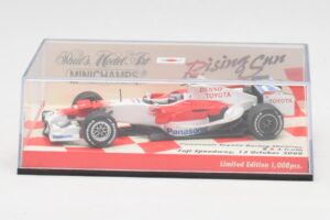 Toyota TF107 #12 J. Trulli F1 2007 Minichamps 1:43 403080081 Метал — снимка 5 от 5