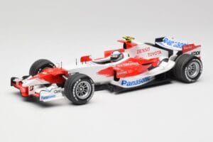 Toyota TF107 #12 J. Trulli F1 Launch Livery 2007 Minichamps 1:18 AM601321 Метал