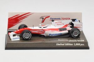 Toyota TF109 Panasonic Toyota Racing #9 J. Trulli F1 2009 Minichamps 1:43 AM621323 Метал