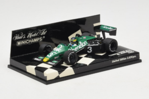 Tyrrell 012 Ford #3 M. Alboreto F1 1983 Minichamps 1:43 400830003 Метал — снимка 2 от 5