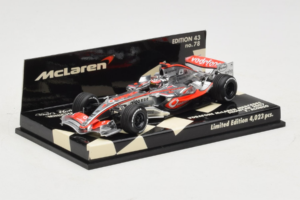 McLaren MP4-22 Mercedes #1 F. Alonso Vodafone McLaren Showcar F1 2007 Minichamps 1:43 530074371 Метал — снимка 2 от 5