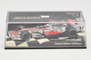 McLaren MP4-22 Mercedes #1 F. Alonso Vodafone McLaren Showcar F1 2007 Minichamps 1:43 530074371 Метал — снимка 4 от 5