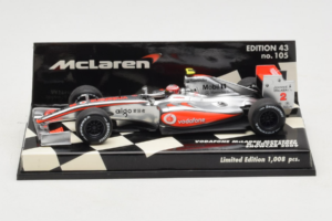 McLaren MP4-24 Mercedes #2 H. Kovalainen Vodafone McLaren Showcar F1 2009 Minichamps 1:43 530094372 Метал