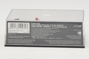 Vodafone McLaren Mercedes MP4-25 J. Button F1 Showcar 2010 Minichamps 1:43 530104371 Метал — снимка 4 от 5