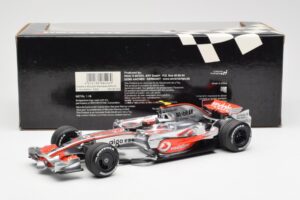 McLaren MP4-23 Mercedes #23 H. Kovalainen 2008 Minichamps 1:18 530081823 Метал — снимка 6 от 6