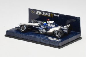 Williams FW27 BMW #7 M. Webber F1 2005 Minichamps 1:43 400050007 Метал — снимка 3 от 5