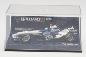 Williams FW27 BMW #7 M. Webber F1 2005 Minichamps 1:43 400050007 Метал — снимка 5 от 5
