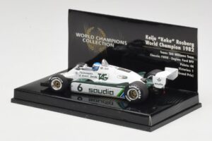 Williams FW08 #6 K. Rosberg F1 World Champion 1982 Minichamps 1:43 436820106 Метал — снимка 2 от 4