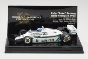 Williams FW08 #6 K. Rosberg F1 World Champion 1982 Minichamps 1:43 436820106 Метал