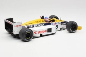 Williams FW11 Honda #5 N. Mansell F1 1986 MCG 1:18 MCG18627F Метал — снимка 2 от 6