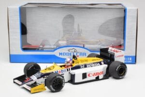 Williams FW11 Honda #5 N. Mansell F1 1986 MCG 1:18 MCG18627F Метал — снимка 6 от 6