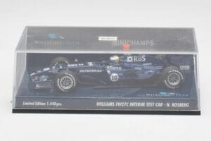 Williams FW27C N. Rosberg F1 Test 2005 Minichamps 1:43 400050110 Метал — снимка 4 от 5