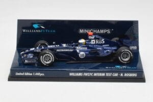 Williams FW27C N. Rosberg F1 Test 2005 Minichamps 1:43 400050110 Метал