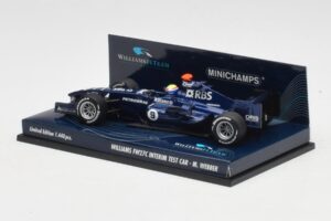 Williams FW27C BMW #7 M. Webber Test Car F1 2005 Minichamps 1:43 400050109 Метал — снимка 3 от 5