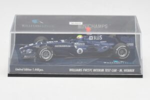 Williams FW27C BMW #7 M. Webber Test Car F1 2005 Minichamps 1:43 400050109 Метал — снимка 5 от 5
