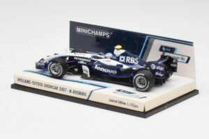 Williams FW29 N. Rosberg F1 Showcar 2007 Minichamps 1:43 400070086 Метал — снимка 2 от 5