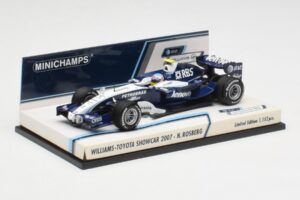 Williams FW29 N. Rosberg F1 Showcar 2007 Minichamps 1:43 400070086 Метал — снимка 3 от 5