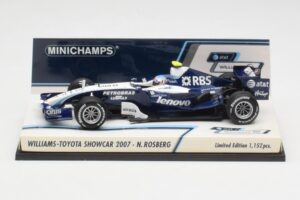 Williams FW29 N. Rosberg F1 Showcar 2007 Minichamps 1:43 400070086 Метал