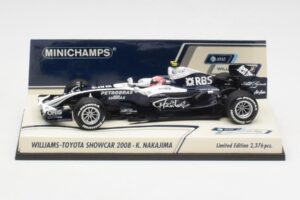Williams FW30 K. Nakajima F1 Showcar Version 1 2008 Minichamps 1:43 400080078 Метал