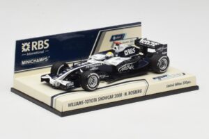 Williams FW30 N. Rosberg F1 Showcar 2008 Minichamps 1:43 403080077 Метал — снимка 3 от 4