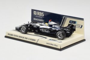 Williams FW30 N. Rosberg F1 Showcar 2008 Minichamps 1:43 403080077 Метал — снимка 4 от 4