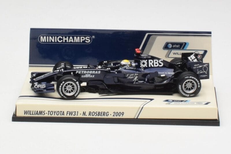 Williams FW31 Toyota #16 N. Rosberg F1 2009 Minichamps 1:43 Williams FW31 Toyota #16 N. Rosberg F1 2009 Minichamps 1:43 400080207-M1 Метал