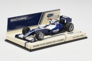 Williams FW31 N. Rosberg F1 Showcar 2009 Minichamps 1:43 400090086 Метал — снимка 2 от 4
