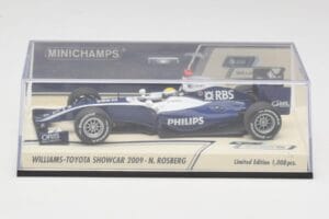 Williams FW31 N. Rosberg F1 Showcar 2009 Minichamps 1:43 400090086 Метал — снимка 4 от 4
