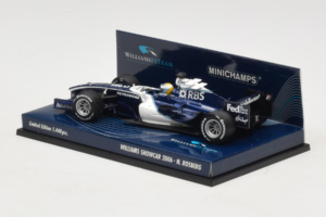 Williams FW28 Cosworth #10 N. Rosberg Williams F1 Team Showcar 2006 Minichamps 1:43 400060080 Метал — снимка 3 от 5