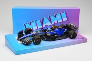 Williams FW44 #23 A. Albon Miami GP 2022 Minichamps 1:18 147220523 Метал — снимка 7 от 7