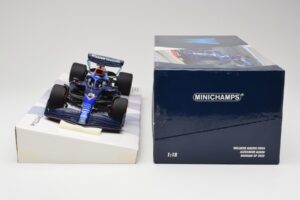 Williams FW44 Mercedes #23 A. Albon Bahrain GP 2022 Case Edition Minichamps 1:18 147220123 Смола — снимка 6 от 7