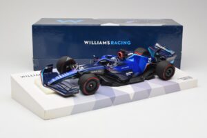 Williams FW44 Mercedes #23 A. Albon Bahrain GP 2022 Case Edition Minichamps 1:18 147220123 Смола — снимка 7 от 7