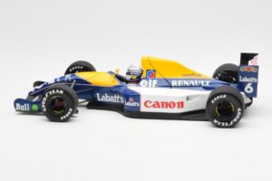 Williams Renault FW14 #6 R. Patrese F1 1991 Minichamps 1:18 100910006 Метал — снимка 4 от 8