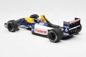Williams Renault FW14 #6 R. Patrese F1 1991 Minichamps 1:18 100910006 Метал — снимка 5 от 8