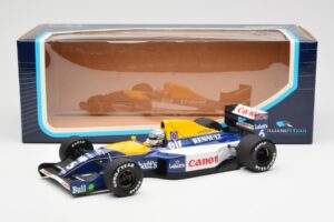 Williams Renault FW14 #6 R. Patrese F1 1991 Minichamps 1:18 100910006 Метал — снимка 8 от 8