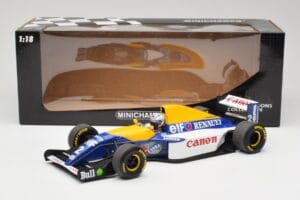 Williams FW15C Renault #2 A. Prost F1 World Champion 1993 Minichamps 1:18 180930002 Смола — снимка 7 от 7
