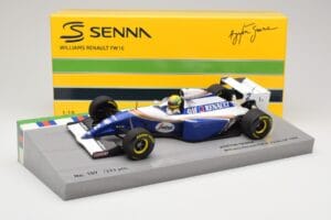 Williams Renault FW16 #2 A. Senna Pacific GP 1994 Minichamps 1:18 543941802 Метал — снимка 7 от 7