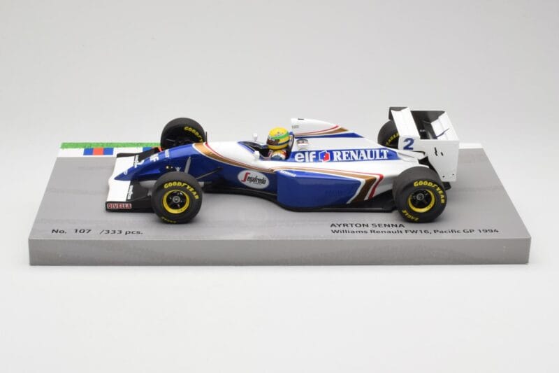 Williams Renault FW16 #2 A. Senna Pacific GP 1994 Minichamps 1:18 543941802 Метал